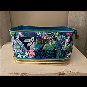 Lilly Pulitzer travel toiletry bag